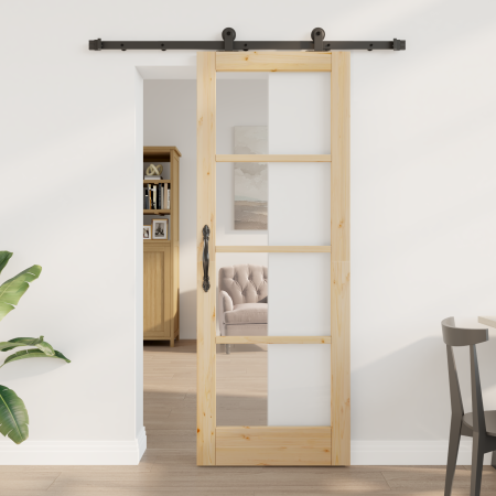 Puerta Corredera  con Juego de Herrajes 'ORKDAL'73.5x198.5 cm | Foro24.es | Tu tienda online para hogar, jardín y más Foro24.es