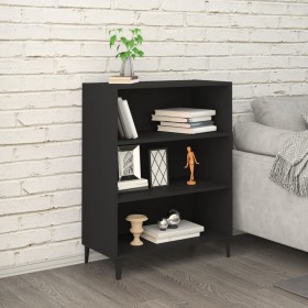 Black plywood sideboard 69.5x32.5x90 cm by vidaXL, Sideboards - Ref: Foro24-812250, Price: 59,35 €, Discount: %