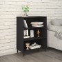 Schwarzes Sperrholz-Sideboard 69,5 x 32,5 x 90 cm von vidaXL, Sideboards - Ref: Foro24-812250, Preis: 59,29 €, Rabatt: %