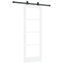 Puerta Deslizante  con Juego de Herrajes 'ORKDAL'Blanca 73.5 x 198.5 cm | Foro24.es | Tu tienda online para hogar, jardín y más Foro24.es