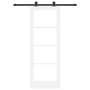 Puerta Deslizante  con Juego de Herrajes 'ORKDAL'Blanca 73.5 x 198.5 cm | Foro24.es | Tu tienda online para hogar, jardín y más Foro24.es