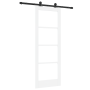 Puerta Deslizante  con Juego de Herrajes 'ORKDAL'Blanca 73.5 x 198.5 cm | Foro24.es | Tu tienda online para hogar, jardín y más Foro24.es