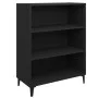 Schwarzes Sperrholz-Sideboard 69,5 x 32,5 x 90 cm von vidaXL, Sideboards - Ref: Foro24-812250, Preis: 58,55 €, Rabatt: %