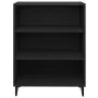 Schwarzes Sperrholz-Sideboard 69,5 x 32,5 x 90 cm von vidaXL, Sideboards - Ref: Foro24-812250, Preis: 58,55 €, Rabatt: %