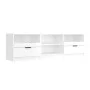 Hochglanzweißer TV-Schrank aus Sperrholz, 150 x 33,5 x 45 cm von vidaXL, TV-Möbel - Ref: Foro24-811463, Preis: 109,88 €, Raba...