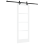 Juego de Puertas Correderas Set de 2 Blanco y negro | Foro24.es | Tu tienda online para hogar, jardín y más Foro24.es