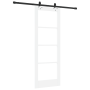 Juego de Puertas Correderas Set de 2 Blanco y negro | Foro24.es | Tu tienda online para hogar, jardín y más Foro24.es