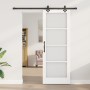 Puerta Deslizante  con Juego de Hardware 'ORKDAL'Blanca de Madera Sólida y Vidrio | Foro24.es | Tu tienda online para hogar, jardín y más Foro24.es