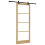 Puerta Corredera  con Juego de Herrajes 'ORKDAL'Madera Maciza y Vidrio | Foro24.es | Tu tienda online para hogar, jardín y más Foro24.es
