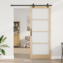 Puerta Corredera  con Juego de Herrajes 'ORKDAL'Madera Maciza y Vidrio | Foro24.es | Tu tienda online para hogar, jardín y más Foro24.es