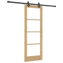 Puerta Corrediza  con Hardware 'ORKDAL'Madera Maciza y Vidrio | Foro24.es | Tu tienda online para hogar, jardín y más Foro24.es