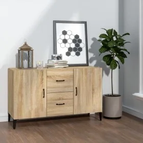 Engineered wood sideboard in Sonoma oak, 100x36x60 cm. by vidaXL, Sideboards - Ref: Foro24-812522, Price: 94,10 €, Discount: %