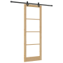 Puerta Deslizante  con Juego de Hardware "ORKDAL" de Madera Maciza y Vidrio | Foro24.es | Tu tienda online para hogar, jardín y más Foro24.es