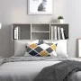 Concrete gray headboard furniture 100x19x103.5 cm by vidaXL, Headboards and footboards - Ref: Foro24-811848, Price: 45,34 €, ...