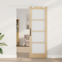 Conjunto de puerta corredera  con hardware 73.5x211 cm Madera sólida de pino | Foro24.es | Tu tienda online para hogar, jardín y más Foro24.es