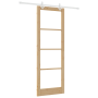 Juego de Puerta Corredera  con Hardware 83x232 cm de Madera Sólida de Pino | Foro24.es | Tu tienda online para hogar, jardín y más Foro24.es