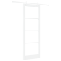 Puerta Corrediza  con Juego de Hardware Blanca 83x232 cm de Madera Sólida de Pino | Foro24.es | Tu tienda online para hogar, jardín y más Foro24.es