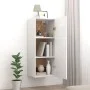 Glänzend weißer Wandschrank aus Sperrholz, 34,5 x 34 x 90 cm von vidaXL, Regale und Regale - Ref: Foro24-812435, Preis: 51,50...