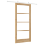 Puerta corredera  con kit de hardware 93x202 cm Madera sólida de pino | Foro24.es | Tu tienda online para hogar, jardín y más Foro24.es