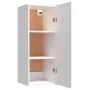 Glänzend weißer Wandschrank aus Sperrholz, 34,5 x 34 x 90 cm von vidaXL, Regale und Regale - Ref: Foro24-812435, Preis: 51,50...