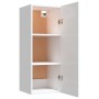 Glänzend weißer Wandschrank aus Sperrholz, 34,5 x 34 x 90 cm von vidaXL, Regale und Regale - Ref: Foro24-812435, Preis: 52,14...