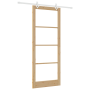 Puerta Deslizante  con Juego de Hardware 93x232 cm Madera Maciza de Pino | Foro24.es | Tu tienda online para hogar, jardín y más Foro24.es