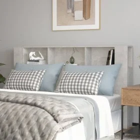Concrete gray headboard furniture 180x18.5x104.5 cm by vidaXL, Headboards and footboards - Ref: Foro24-811947, Price: 71,85 €...