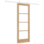 Juego de Puertas Corredizas  con Hardware 73.5x198.5 cm de Madera Sólida de Pino | Foro24.es | Tu tienda online para hogar, jardín y más Foro24.es