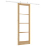 Puerta deslizante  con conjunto de hardware 73.5x211 cm Madera maciza de pino | Foro24.es | Tu tienda online para hogar, jardín y más Foro24.es