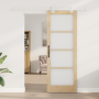 Puerta Corrediza  con Juego de Hardware 78x211 cm Madera Maciza de Pino | Foro24.es | Tu tienda online para hogar, jardín y más Foro24.es