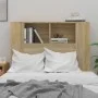 Sonoma oak headboard furniture 100x18.5x104.5 cm by vidaXL, Headboards and footboards - Ref: Foro24-811910, Price: 49,16 €, D...