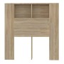 Mueble cabecero color roble Sonoma 100x18,5x104,5 cm de vidaXL, Cabeceros y pies de cama - Ref: Foro24-811910, Precio: 49,45 ...