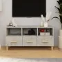 Concrete gray engineered wood TV cabinet 102x36x50 cm by vidaXL, TV Furniture - Ref: Foro24-812604, Price: 69,20 €, Discount: %