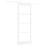 Puerta Deslizante  con Juego de Herrajes Blanca 83x211 cm de Madera de Pino | Foro24.es | Tu tienda online para hogar, jardín y más Foro24.es