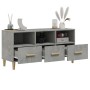 Mueble de TV madera de ingeniería gris hormigón 102x36x50 cm de vidaXL, Muebles TV - Ref: Foro24-812604, Precio: 69,96 €