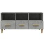 Mueble de TV madera de ingeniería gris hormigón 102x36x50 cm de vidaXL, Muebles TV - Ref: Foro24-812604, Precio: 69,96 €