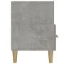Concrete gray engineered wood TV cabinet 102x36x50 cm by vidaXL, TV Furniture - Ref: Foro24-812604, Price: 69,20 €, Discount: %