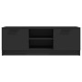 Mueble de TV madera contrachapada negro 102x35x36,5 cm de vidaXL, Muebles TV - Ref: Foro24-811512, Precio: 77,42 €, Descuento: %