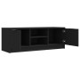Mueble de TV madera contrachapada negro 102x35x36,5 cm de vidaXL, Muebles TV - Ref: Foro24-811512, Precio: 77,42 €, Descuento: %
