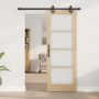 Puerta Deslizante  con Juego de Herrajes 73.5x198.5 cm de Madera de Pino Macizo | Foro24.es | Tu tienda online para hogar, jardín y más Foro24.es