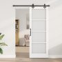 Puerta Corrediza con Hardware Blanca 78x211 cm de Madera Sólida de Pino | Foro24.es | Tu tienda online para hogar, jardín y más Foro24.es