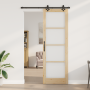 Puerta Deslizante  con Juego de Hardware 78x232 cm Madera Maciza de Pino | Foro24.es | Tu tienda online para hogar, jardín y más Foro24.es