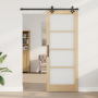 Puerta Deslizante  con Juego de Hardware - 83x211 cm - Madera Maciza de Pino | Foro24.es | Tu tienda online para hogar, jardín y más Foro24.es