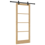 Puerta Deslizante  con Conjunto de Herrajes 86x211 cm Madera Maciza de Pino | Foro24.es | Tu tienda online para hogar, jardín y más Foro24.es