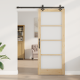 Puerta Deslizante  con Conjunto de Herrajes 86x211 cm Madera Maciza de Pino | Foro24.es | Tu tienda online para hogar, jardín y más Foro24.es