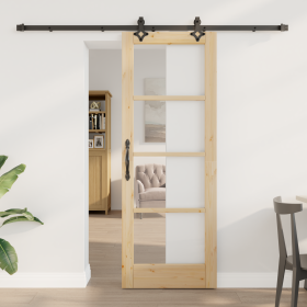 Puerta Deslizante con Juego de Hardware