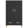 Engineered wood black sideboard 70x31x115 cm by vidaXL, Sideboards - Ref: Foro24-812529, Price: 87,60 €, Discount: %
