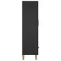 Aparador de madera de ingeniería negro 70x31x115 cm de vidaXL, Aparadores - Ref: Foro24-812529, Precio: 86,24 €, Descuento: %