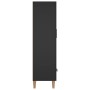 Aparador de madera de ingeniería negro 70x31x115 cm de vidaXL, Aparadores - Ref: Foro24-812529, Precio: 87,60 €, Descuento: %