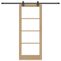 Puerta Corredera  con herrajes 83x202 cm de Madera Maciza de Pino | Foro24.es | Tu tienda online para hogar, jardín y más Foro24.es